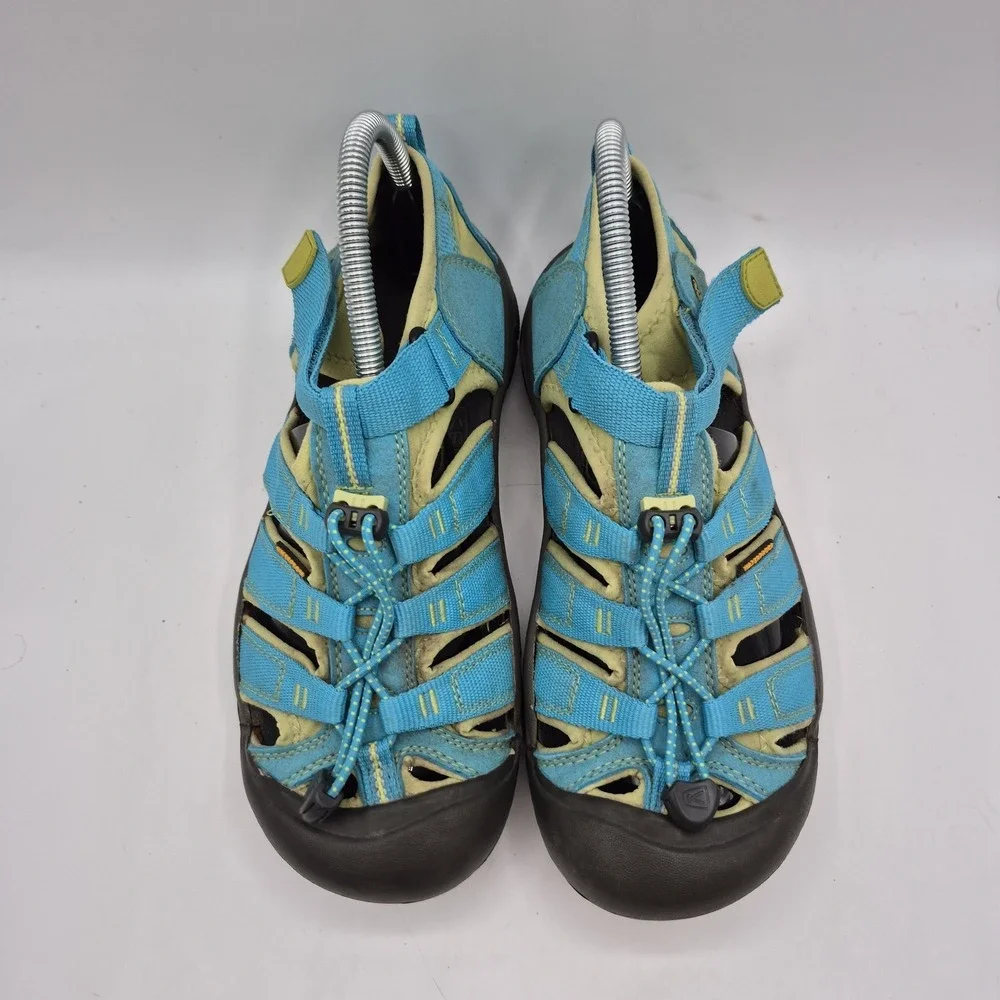 Keen Newport H2 Sandals Mens Size 6 Blue Closed Toe Water‎ Hiking Toe Cap Aqua